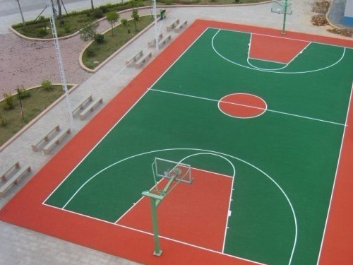 塑膠籃球場 